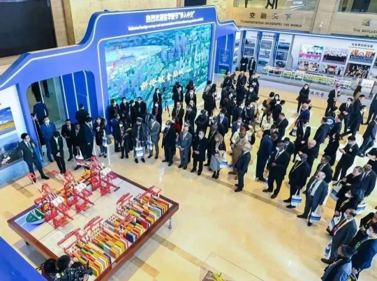 “一带一路”上的文明互鉴：企业担当——2023中国企业全球形象建设主题展在京举办(图8)
