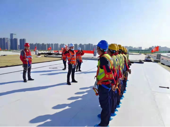上海东方雨虹防水工程部获评“2023年度上海市重点工程实事立功竞赛优秀团队”(图2)