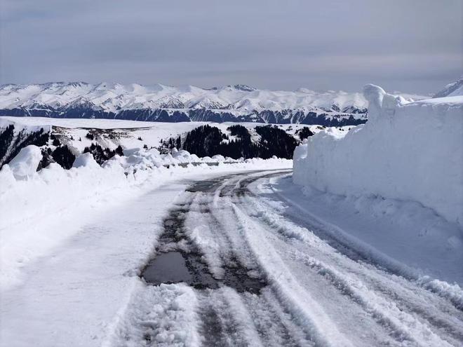 新库公路从“冬眠期”苏醒 已清除积雪16万立方米(图4)